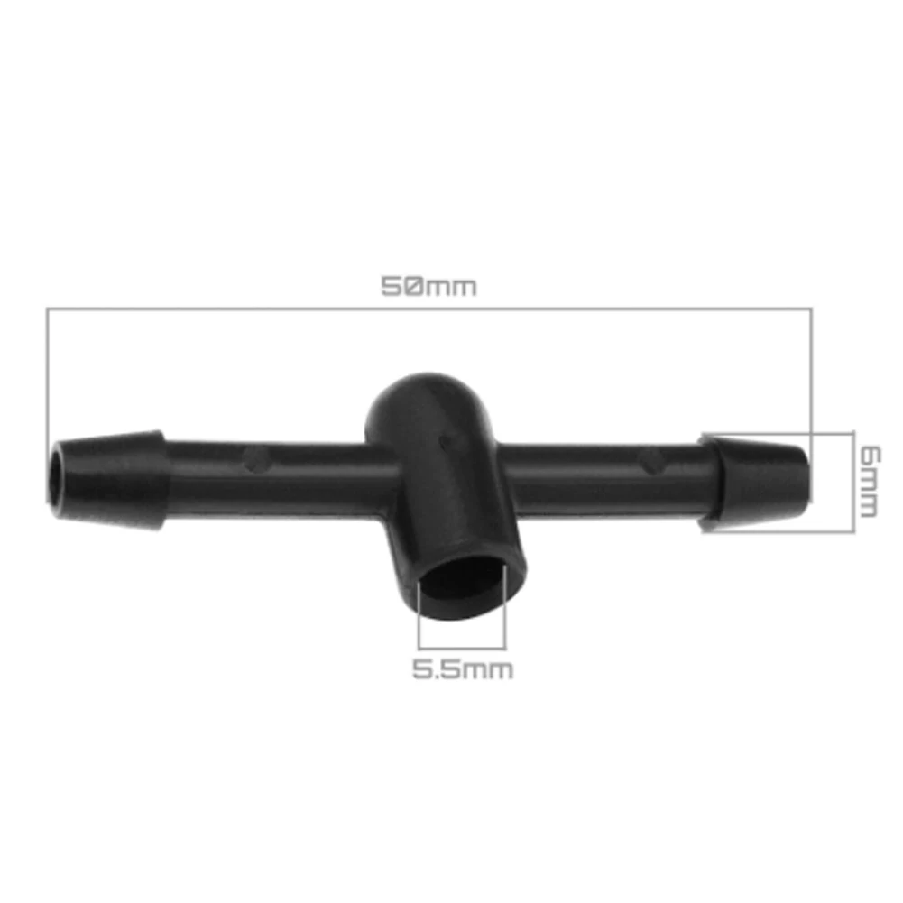 

1PCS Windshield Wiper Water Jet For Ford For Focus MK2/For KA MK1/For Fusion Car Windscreen Connector Hose Jet 3M51-17A601-AA