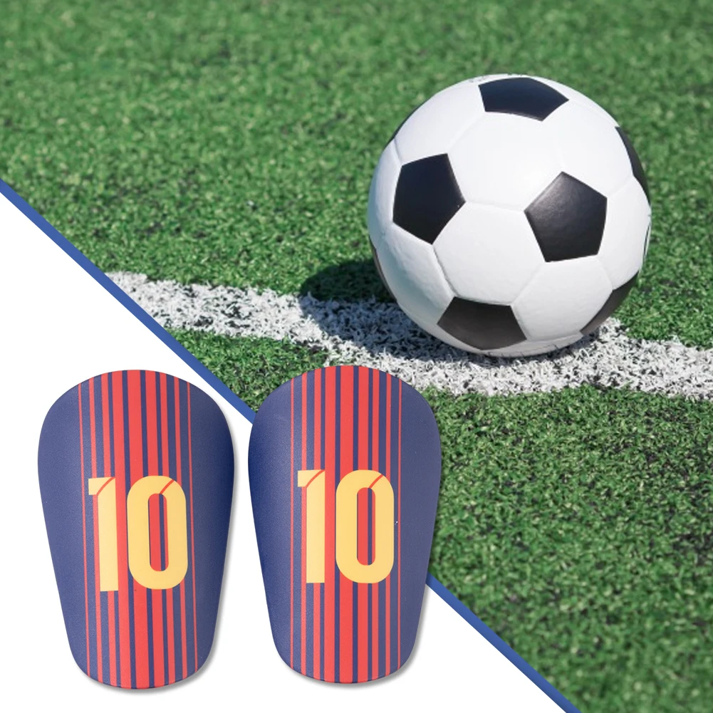 1Pairs Shin Pads Wear-resistant Shock Absorbing Mini Soccer Leg Protector
