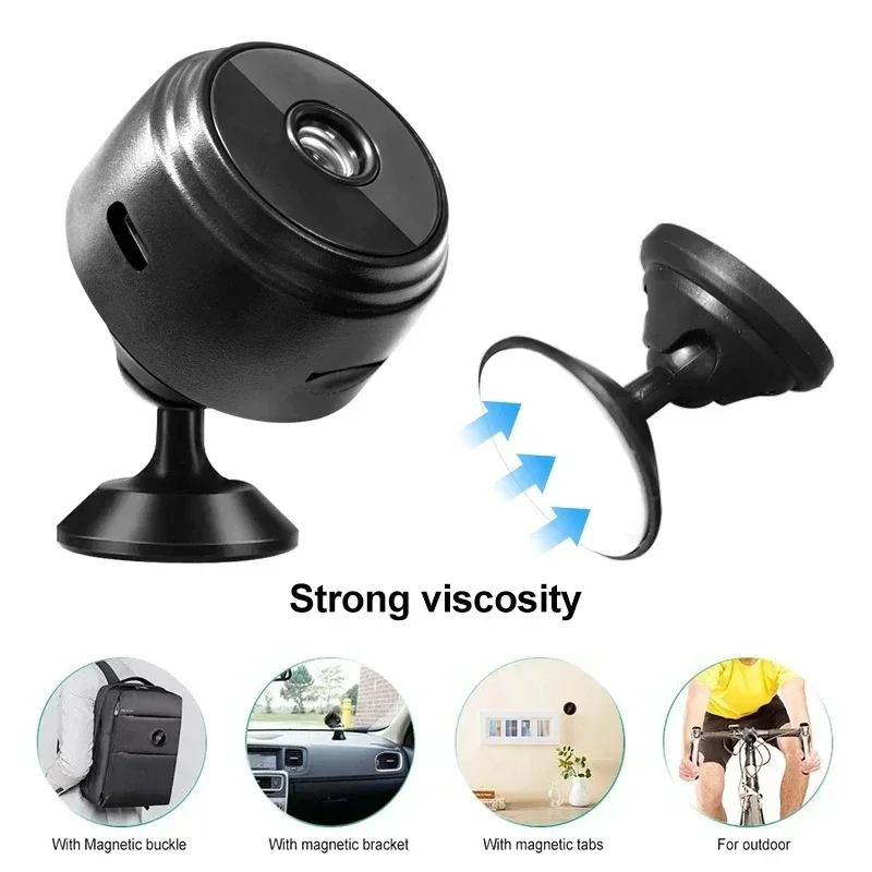 Mini WiFi HD Surveillance Camera - Smart Home Security Monitor