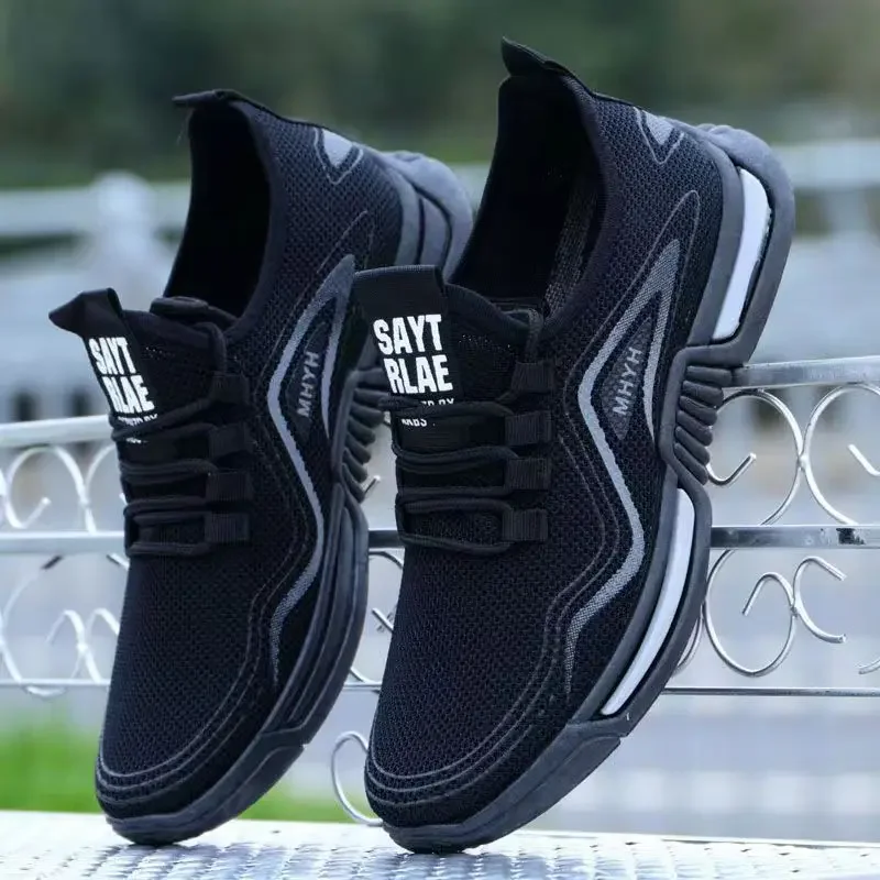 

Men's shoes Summer new sports soft sole flight woven breathable casual shoes comfortable breathable small white shoes shoes