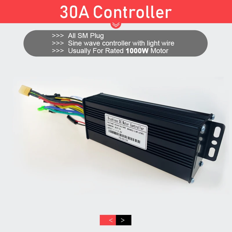 Advanced Ebike Sinewave Controller with LCD Display for Brushless Electric Bikes
