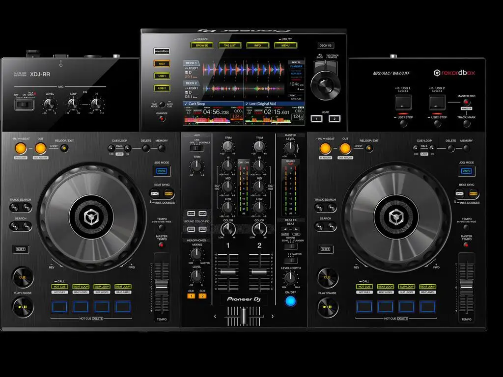 Xdj-Rr Controller Digital Usb Dj Controller System 2 Canali All-In-One Machine Rekordbox Ampio Display Ondulato