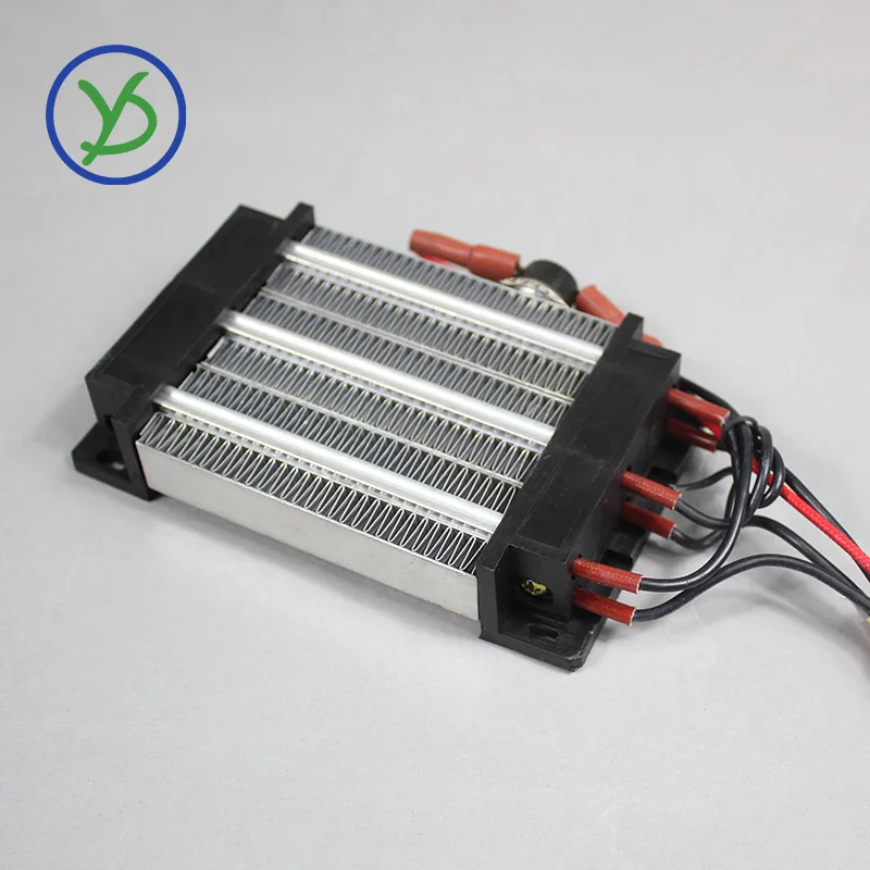Ceramic Air Heater Electric Air Heater 220V 600W AC DC Insulated Thermostatic PTC heater ceramic air heater Insulated heating element 80A3 124*76mm