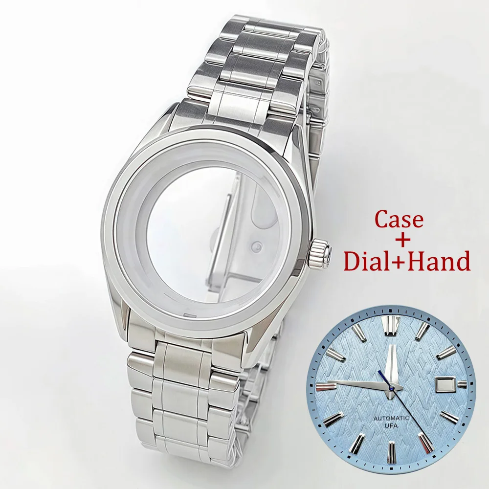 Premium Mechanical Watch Case - 39.5mm with Dial Installation Accessories
