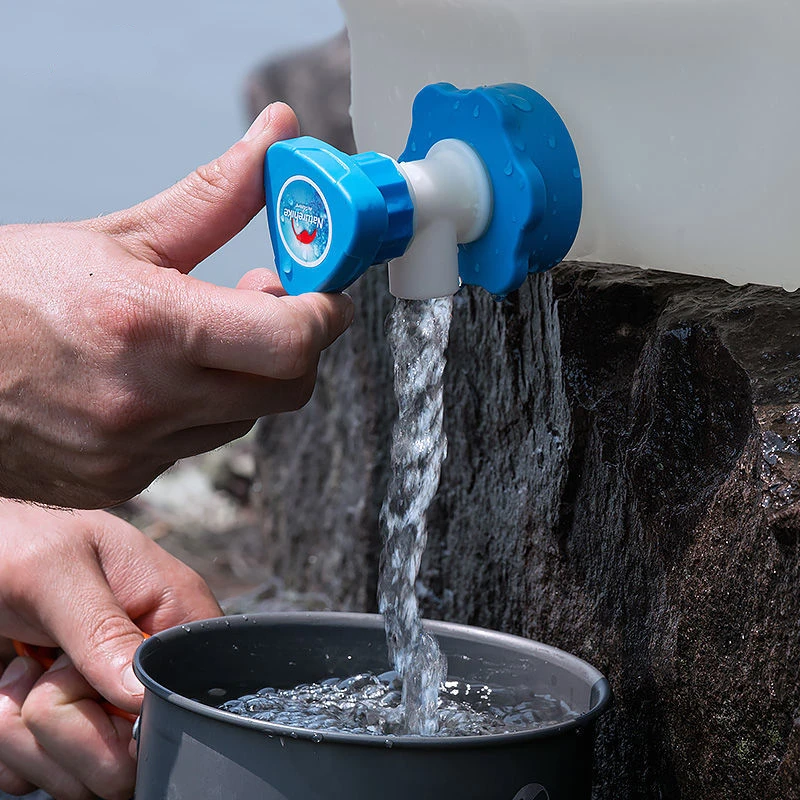 5 15l Capacity Outdoor Water Bucket Portable Driving Water Tank Container With Faucet For Camping Picnic Hiking Aliexpress