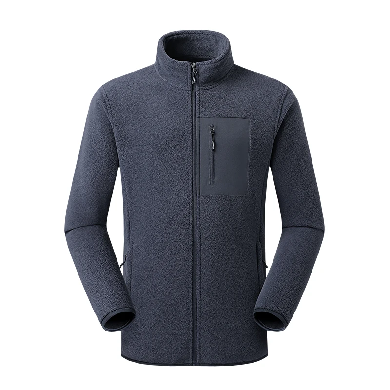 

2024 Hot Winter Men's Stand-up Collar Tactical Shirt Men's Idle Pullover Tactical Outdoor Jacket Zipper Windproof Coat