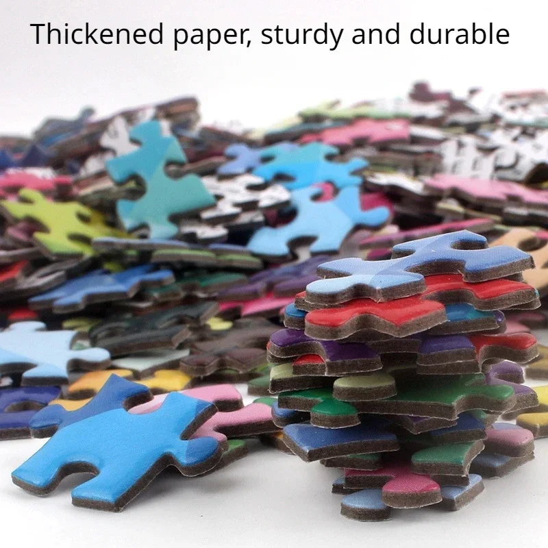 80*60cm 1500pcs Paper Jigsaw Puzzle The Forty World Famous Paintings Figure Statue Painting Stress Reducing Toys Christmas Gift 5