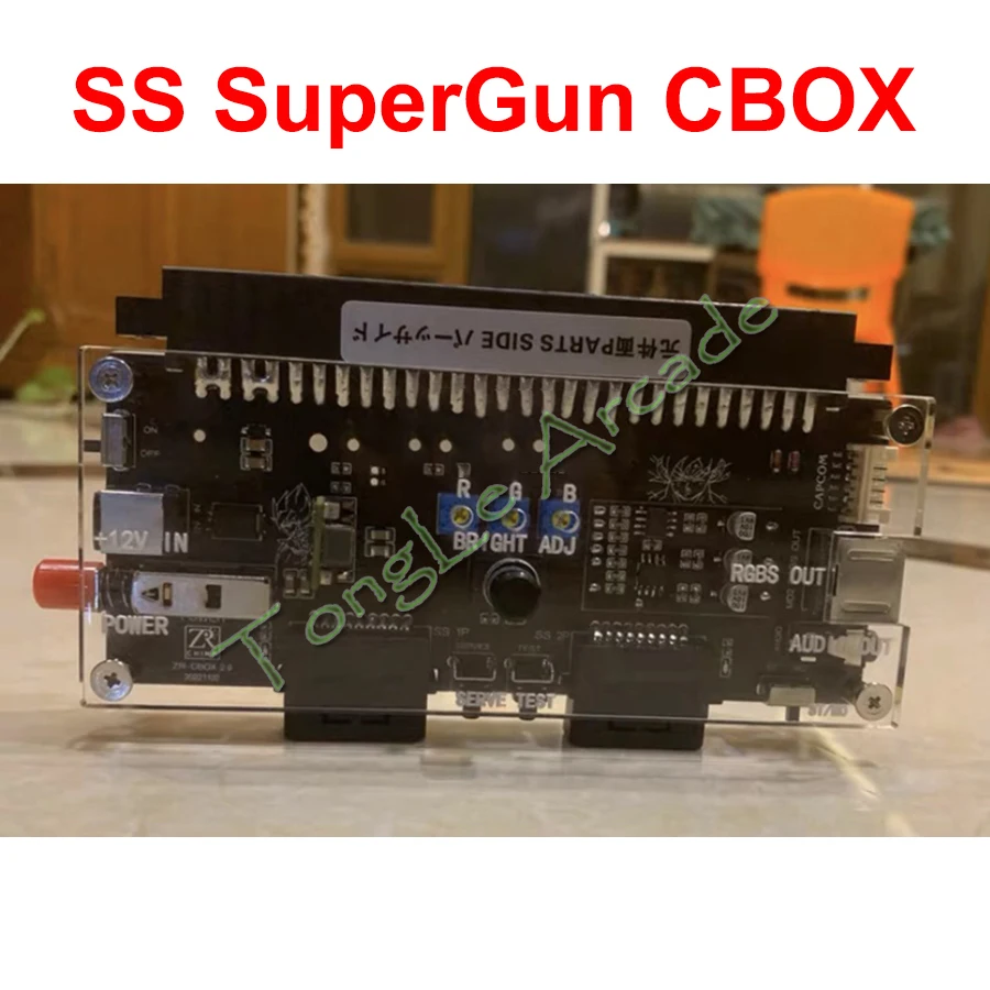 아케이드 게임 Jamma CBOX 커넥터 MVS 마더보드 SuperGun, 미니 SS 게임패드 인터페이스, NEOGEO 비디오 RGBS/SCART 출력 12V 8A