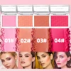 Embossed Powder Blush Peach Pink Coral Tint Makeup 3D Relief Blush Palette Brown Cheek Contour Rouge Cosmetics Face Brightens 3