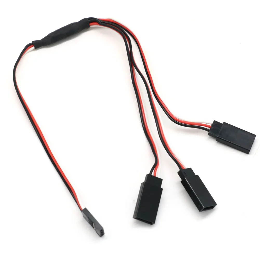 5pcs/lot 30cm 1 to 1/1to 2 / 1 to 3 /1 to 4 RC Servo Extension Wire Cable for Futaba JR Male to Female RC Model