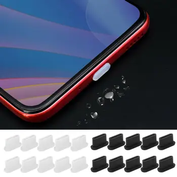 Tappo antipolvere portatile in silicone di tipo C, protegge i dispositivi, previene sporco e incrostazioni, silicone morbido per accessori telefonici ﻿