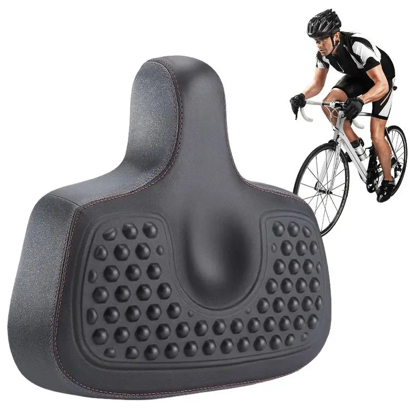 

Seat Cushion Comfort Exercise Cycle Seats Cover Padded Shock Absorbing Bicycle Saddle Padding Bicycle Seat Cover Soft Cushion