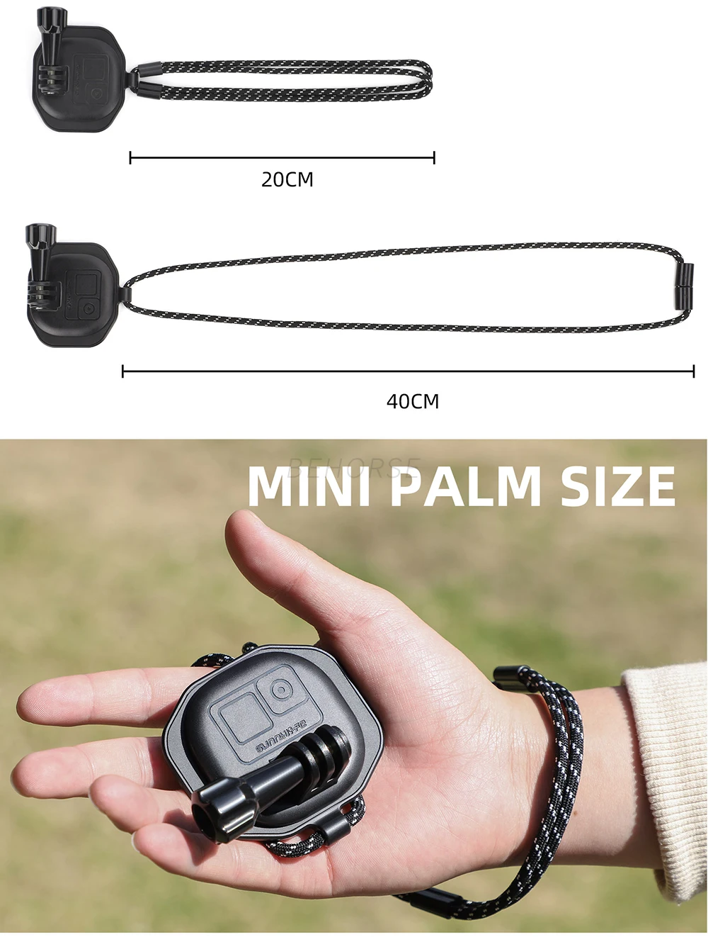 磁気マウントスタンドとストラップ付き DJI OSMO Nano/OSMO 360/Action