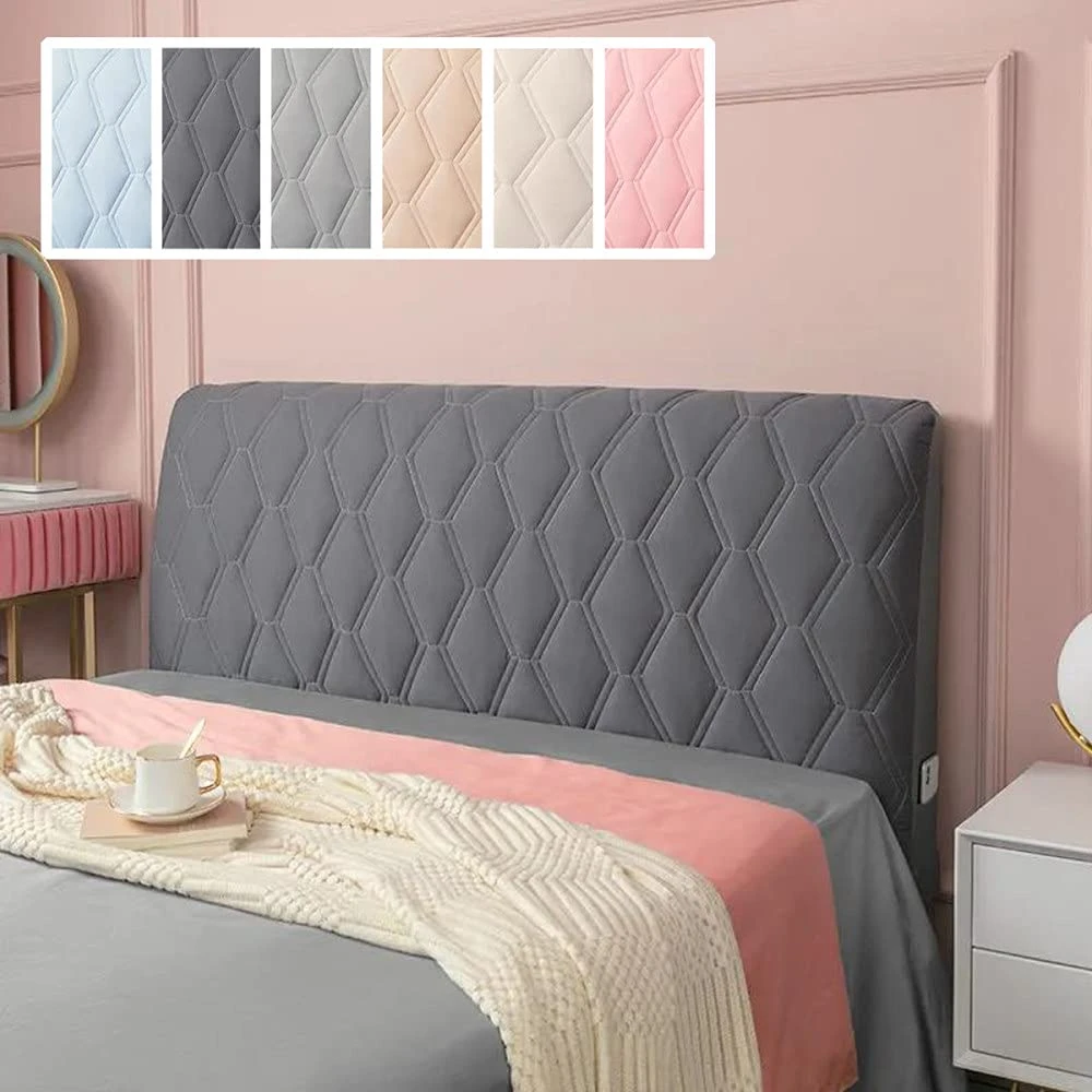 All inclusive Super Soft Smooth Quilted Bed Head Cover Thicken Velvet
