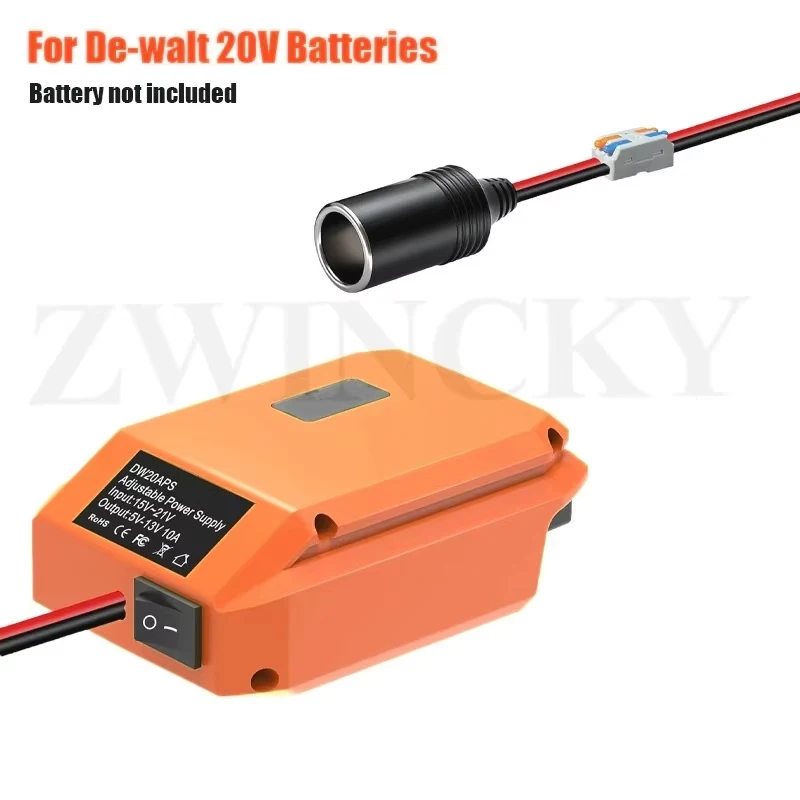 For Makita/Dewaltt/Milwaukee/Bosch，18V to 12V Step Down Converter Cigarette Lighter Adapter Power Wheel Adapter Car Refrigerator image 13