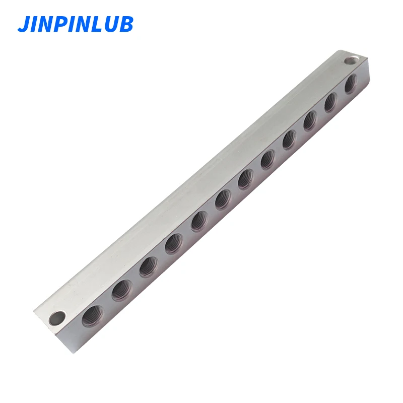 JINPINLUB MUJ-12 aluminum oxide alloy grease diverter block connector for single line lubrication system