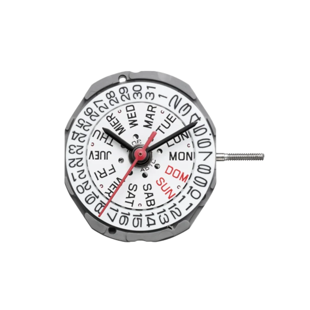 

GL02 Slim｜Movements MIYOTA Watch Movement Cal.GL02, 3 Hands Day/Date, Slim movement.Size:6 3/4×8''' Heigh:2.94mm