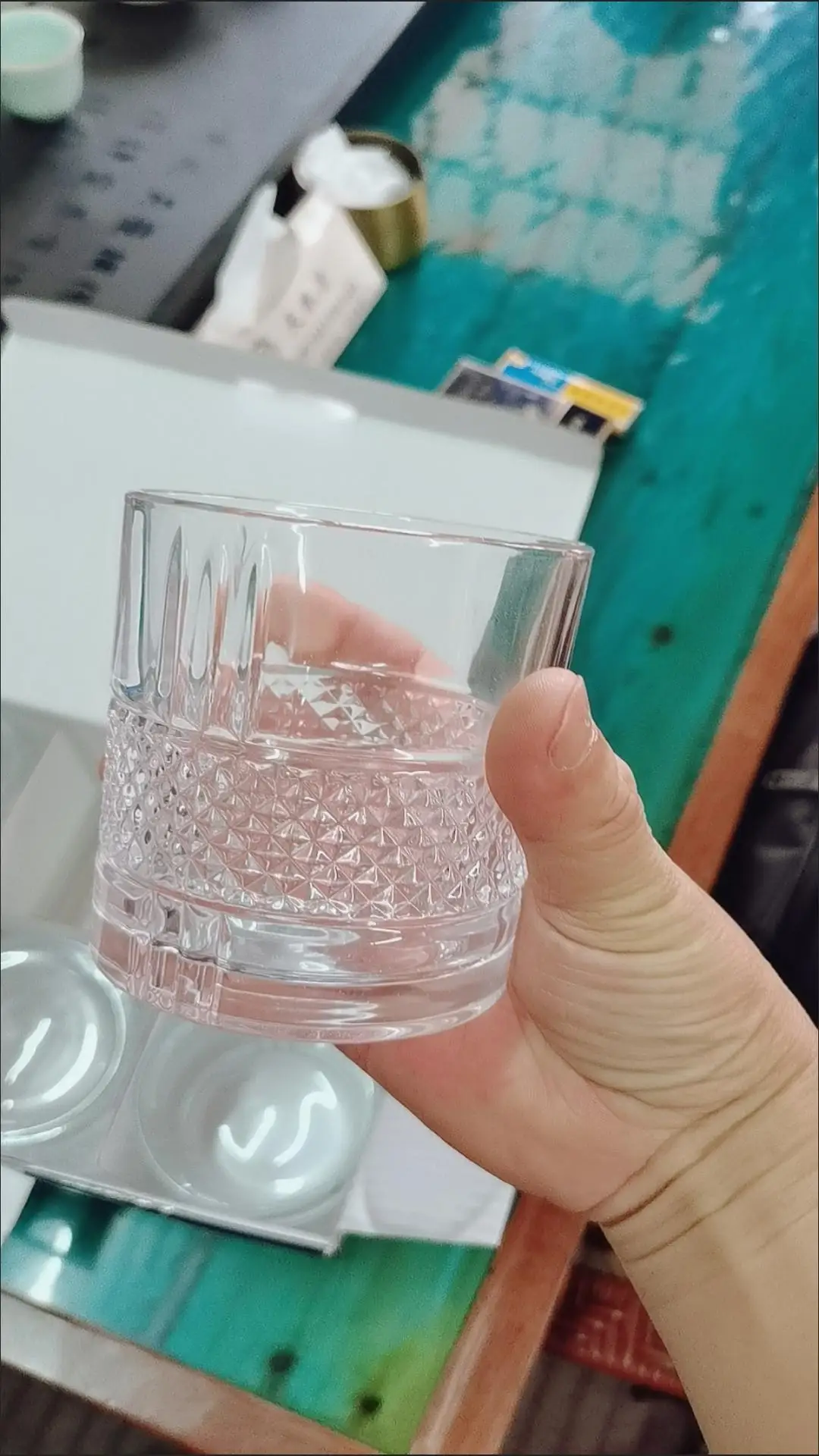 New Square Crystal Whiskey Glass Cup For the Home Bar Beer Water and Party  Hotel Wedding Glasses Gift Drinkware - AliExpress