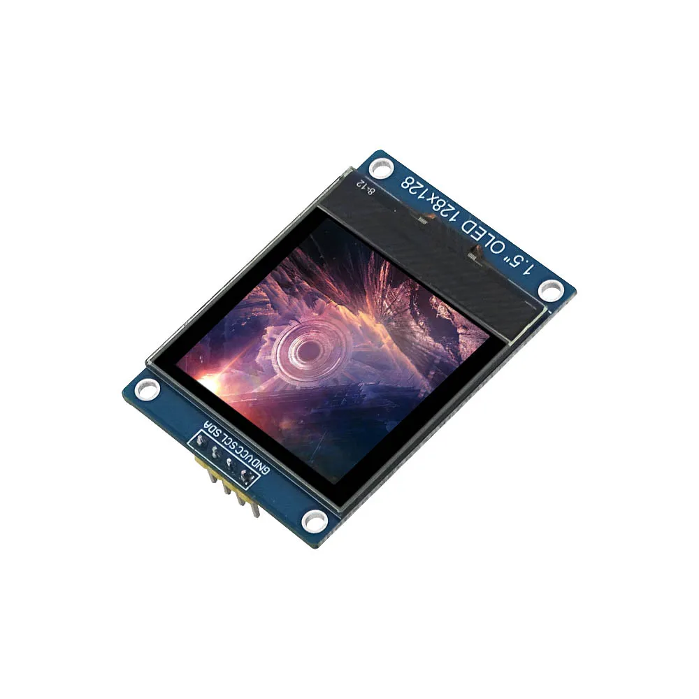 รูปสินค้า โมดูล OLED 128x128 สำหรับโปรเจกต์ Arduino/STM32