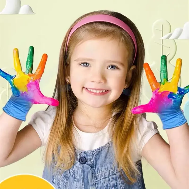 Disposable Gloves Nitrile Gloves Protective Gloves For Kids Ages 5-15