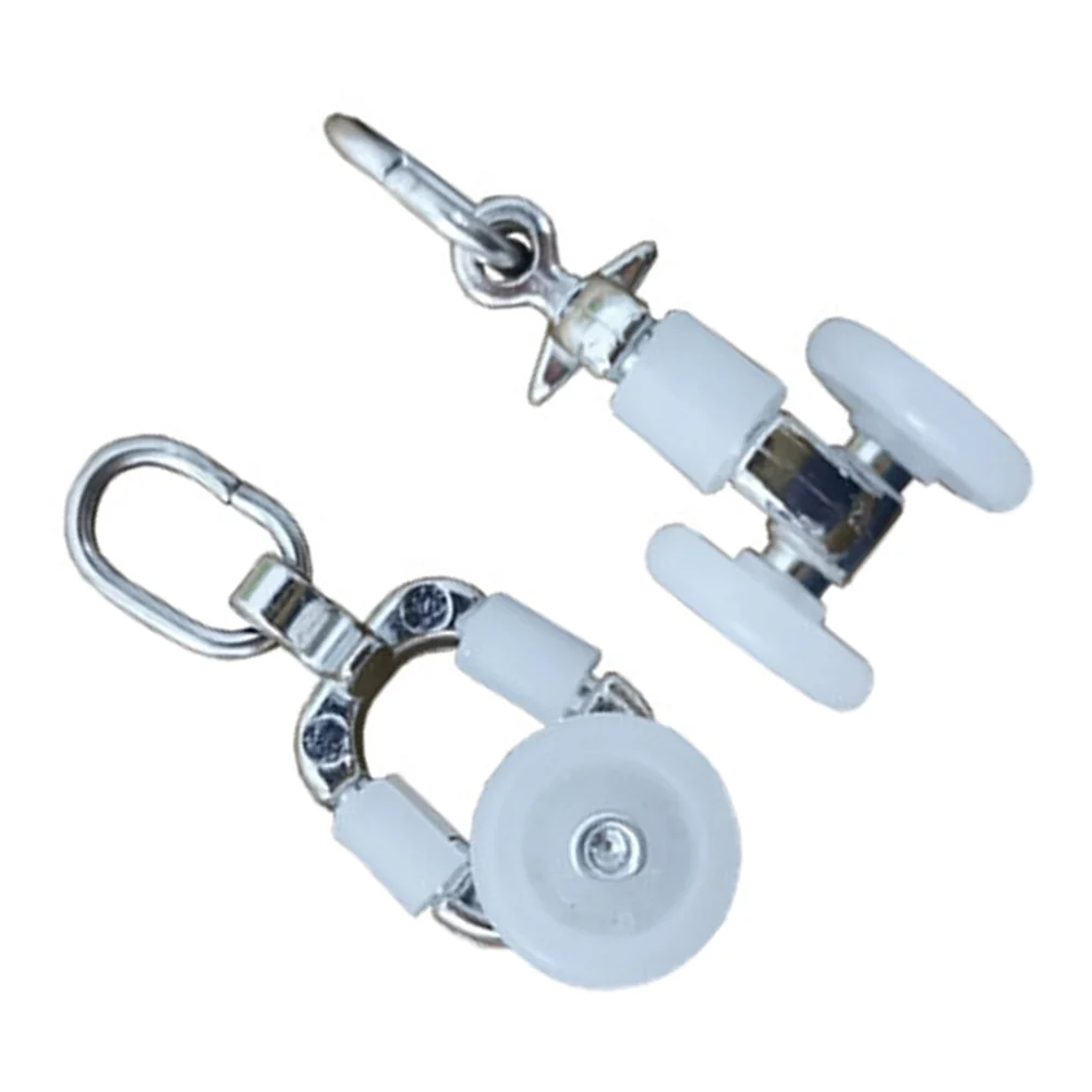 커튼 트랙 글라이더, 더블 휠 롤링 레일 러너 슬라이더 롤러, 20 개