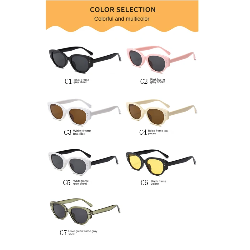 Fashion Children Sunglasses Kids Sunglasses Cat's Eye Sunglasse Retro Boys Girls Eyeglasses Cute Baby Shade Eyewear UV400