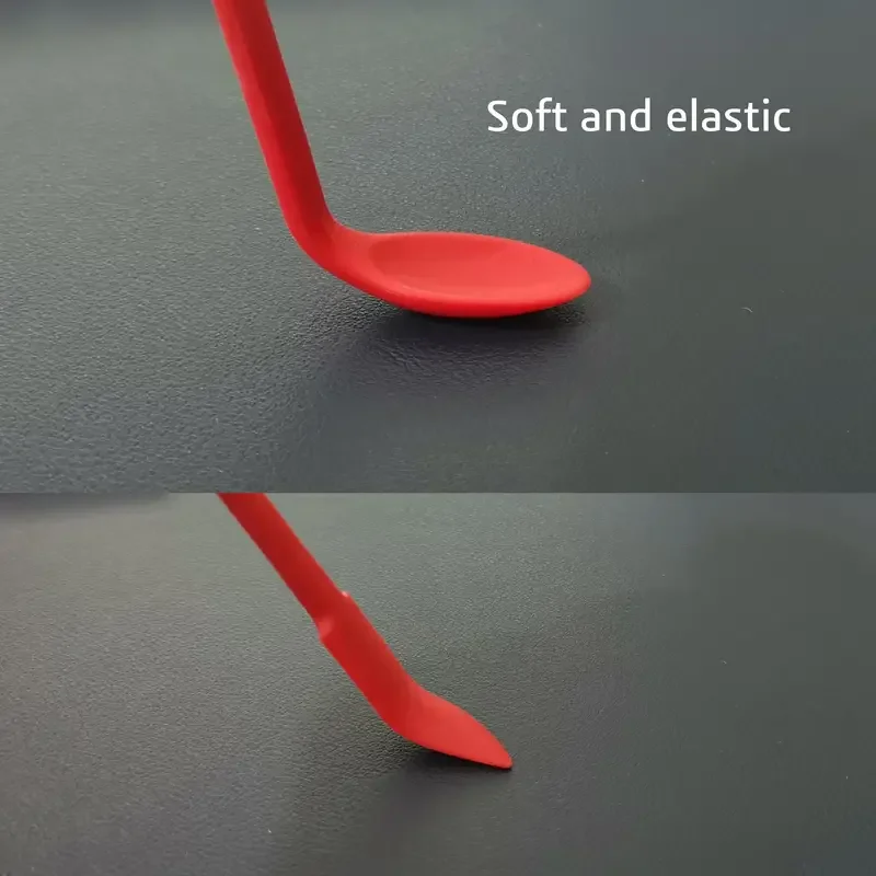 Double-End Silicone Sealing Wax Spatula Tool Multifunctional Wax Seal Stir Sticks Heat-Resistant Silicone Scraper For Seal 1pc silicone sealing wax spatula
