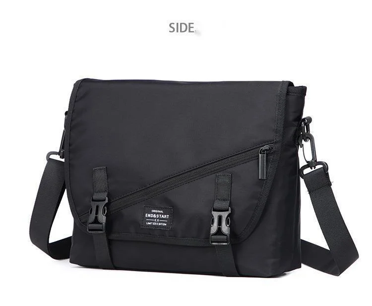 „Cross Body“ vyrų mados prekės ženklo darbo rūbai „Messenger“ drobė „Student Messenger Ins“ kuprinė, moteriška laisvalaikio rankinė ant peties_voghion.com