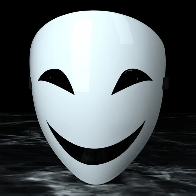 Smiling Scary Mask Full Face Ghost Face Joker Halloween