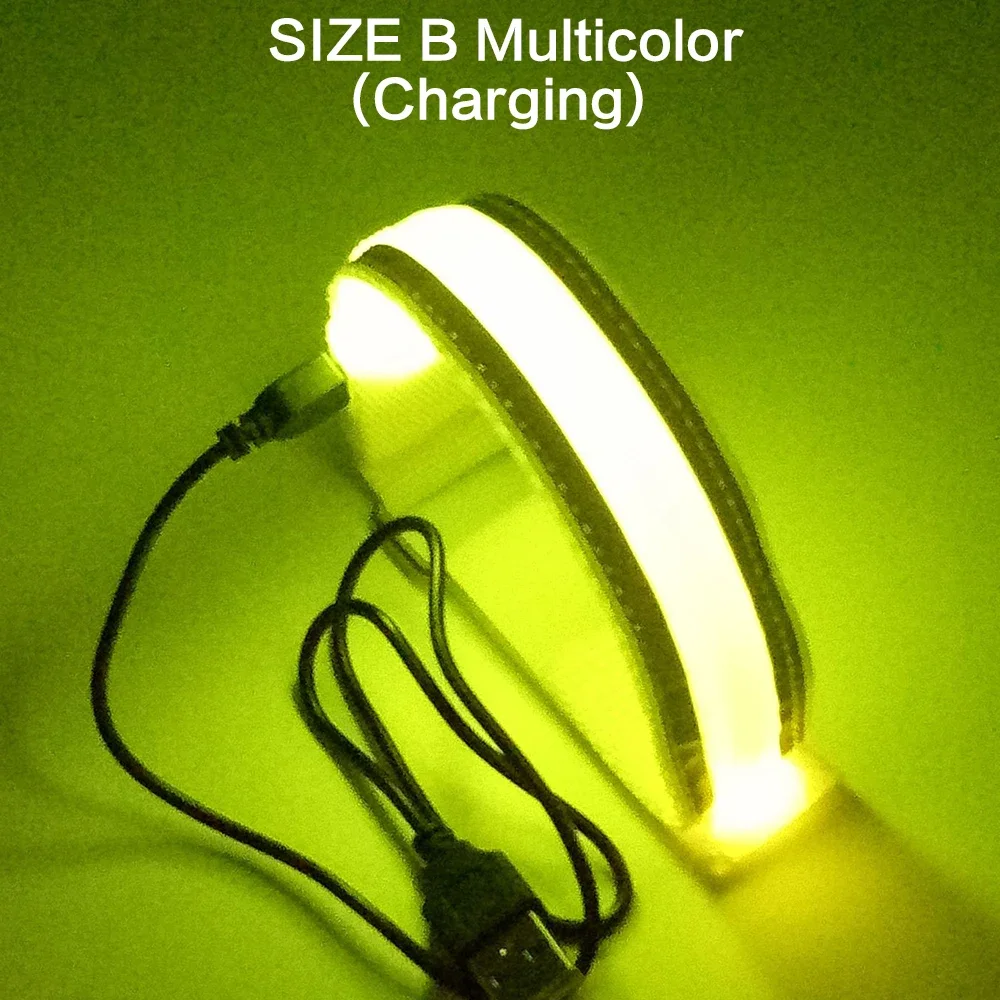 USB wiederaufladbares LED-Armband für Outdoor-Sportarten, Laufen, Radfahren, sicheres Armband, Arm- und Beinschutzausrüstung – Detail 17