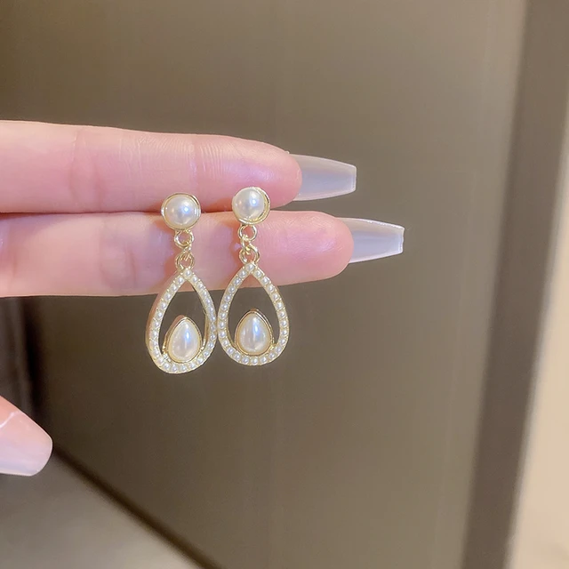 Gold Plated Zircon Crystal Bowknot Round Drop Earrings 2022 Sweet Light  Luxury Wedding Brides Party Earrings Jewelry Wholesale - AliExpress