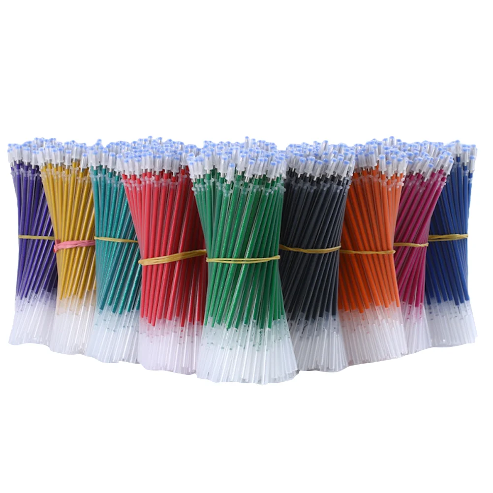 

Gel Pen Refills Colorful Gen Pen Refill Student Stationery Office Supplies Kids Students Portable Neutral Pen Refills