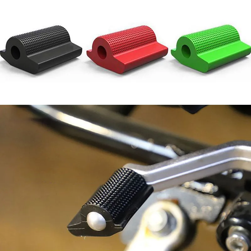 

Anti Slip Shoe Protector Foot Nail Toe Gel Motorcycle Accessories General Motorcycle Shift Lever Pedal Rubber Sleeve 1Pcs