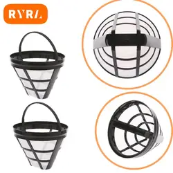 Reusable Coffee Filter Basket Cup Coffee Machine Filter Universal Filter Practical Kitchen Portable Nylon Durable Household Tool