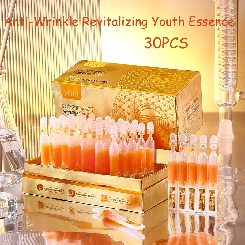 Facial Essence Lifting Ampoule Anti-Aging Fading Fine Lines One-Time Brightening Skin Whitening Moisturizing Skin Care Products missha time revolution immortal youth cream 25ml night repair probio ampoule 40ml the first treatment essence 125ml firming care