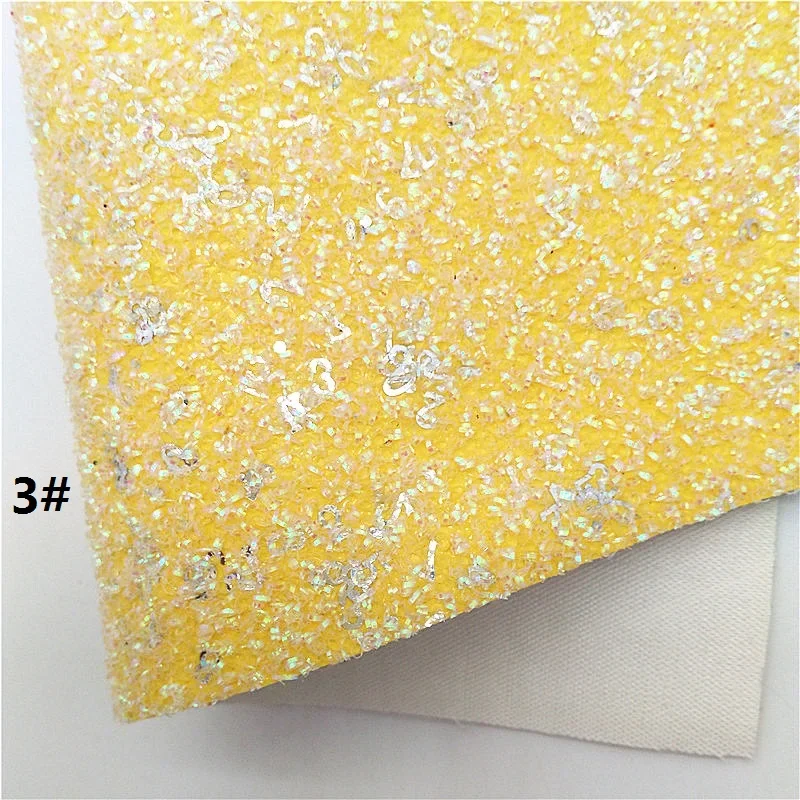 Rainbow Lace Glitter Leather Sheets Polka Dots Custom Glitter Faux Fabric Roses Printed Leather Ostrich Leather DIY 21x29CM Y244