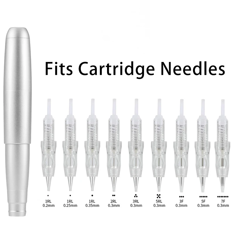タトゥーマシンプロフェッショナルシルバーアルミニウムスイスモーター