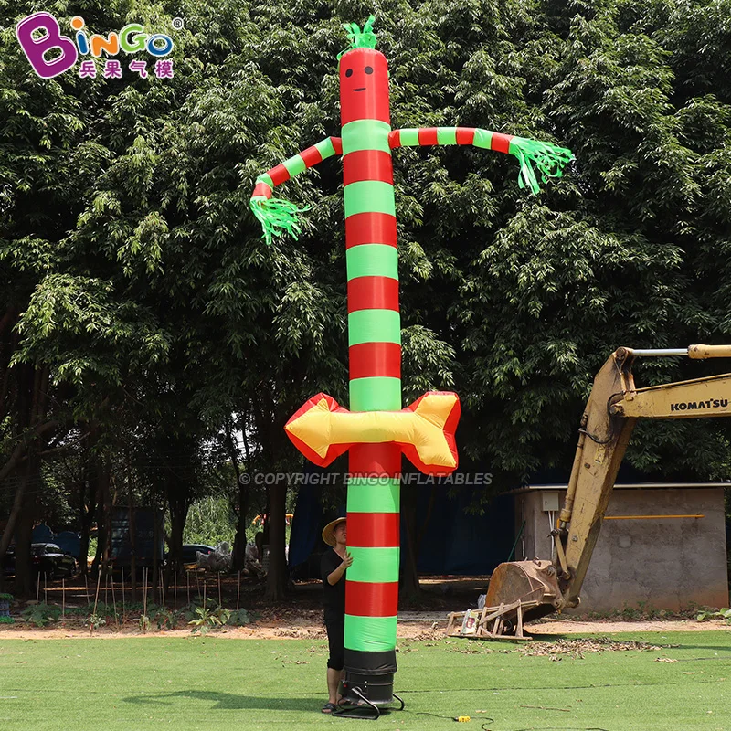 

Custom Made 6m/ 20ft High Inflatable Sky Dancer with Arrow Double-sided Advertising Dancing Tube Man