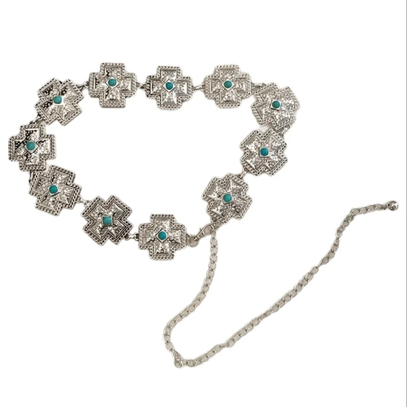 

Женская поясная цепочка, поясная цепочка, пояс с западной резьбой, поясная цепочка для платья