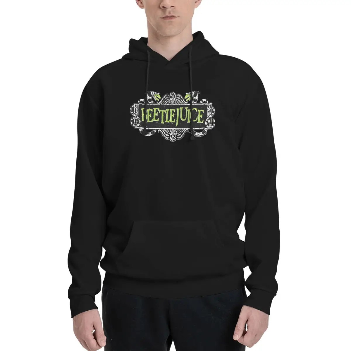 thumbnail image 1 of Popular Hoodies Couple Fleece Sweatshirt Man Employee Of The Month Bob Pure Cotton B-Beetlejuices Hooded Sweatshirt Hoodie Shirt, 1 of 5