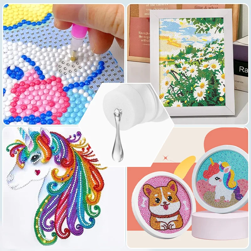 5D Diamond Painting Art Glue Diamond Painting Sealer Permanent Hold Shine Effect Puzzle Sealer Sticky Conserver diamond painting sealer,diamond painting,diamond painting accessories