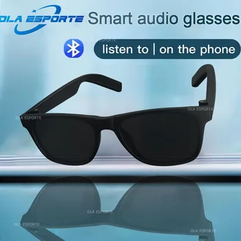 Occhiali intelligenti da uomo nuovi Occhiali Bluetooth da donna Controllo chiamate vocali Musica Occhiali da sole polarizzati UV Occhiali per cuffie Uomo 2025