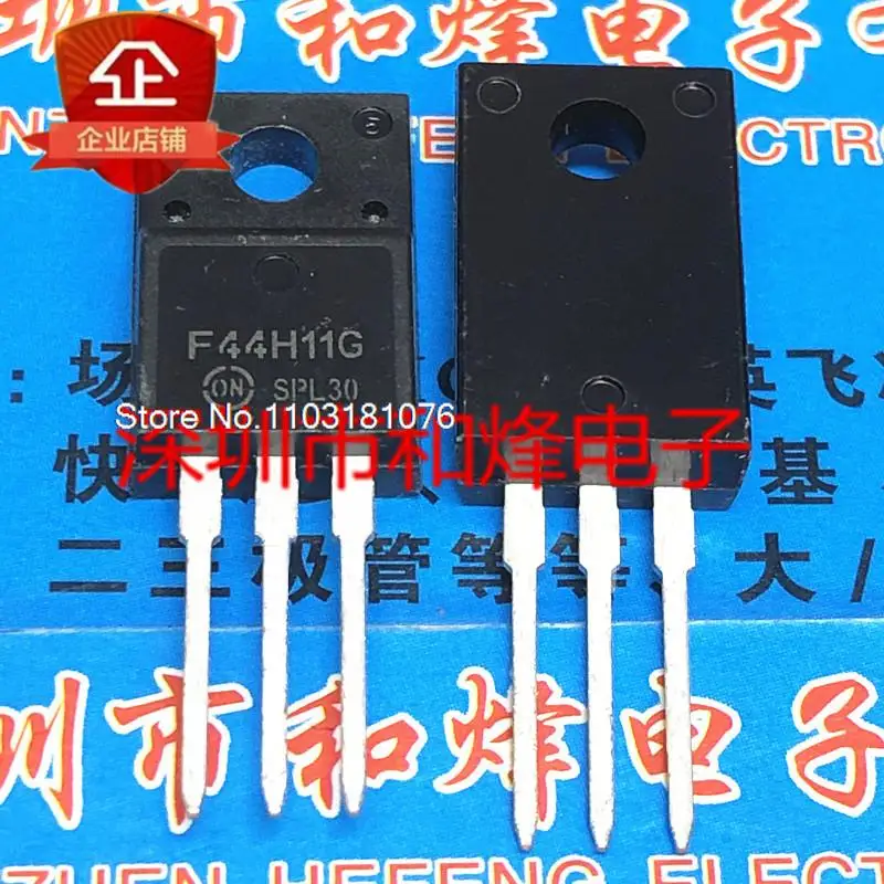 

(10PCS/LOT) F44H11G MJF44H11G TO-220F 80V 10A New Original Stock Power chip