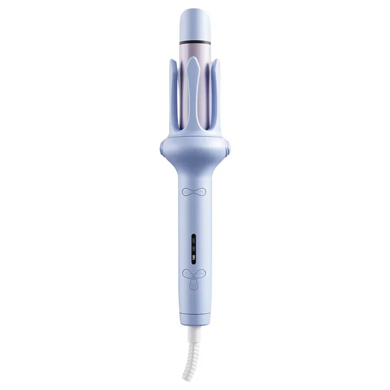 Multifunctional Straight And Curling Hair Brush 32MM Negative Ion Hair Protection Automatic Bee Sound Reminder Smart Straight Ha