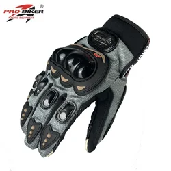 Enhanced Protective Biking Gloves for Racing and Cycling - Breathable, Unisex Design (GRAY)
