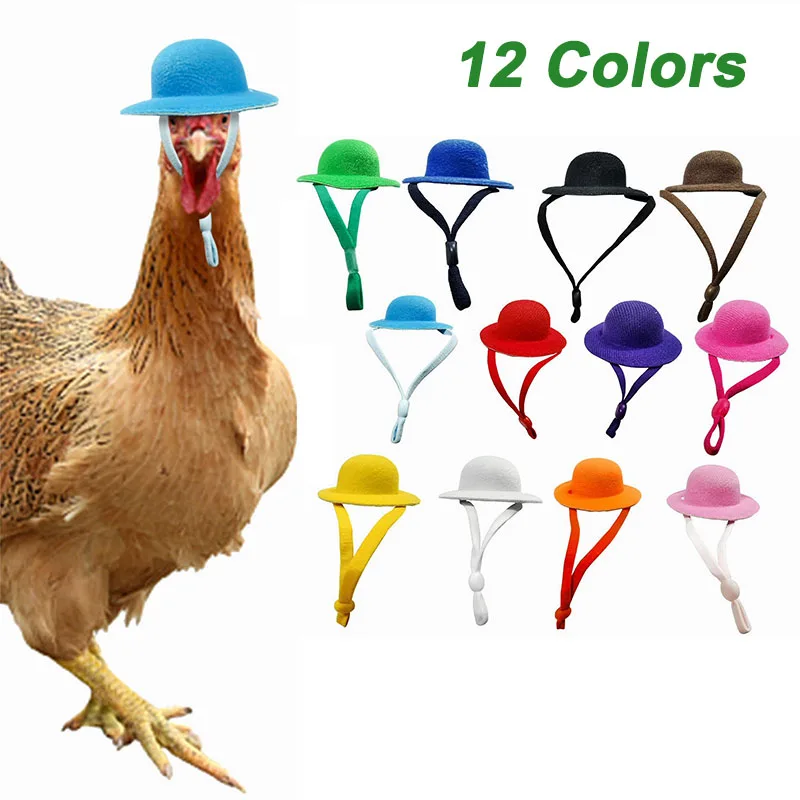 Chicken Hat For Hens Tiny Pets Funny Chicken Accessories Hen Top Hat