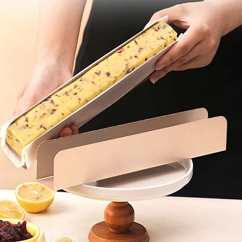 U-Shaped Carbon Steel Non-Stick Rectangular Cookie Mold for DIY Baking Pastry Tools and Essential Kitchen Bakeware Accessories