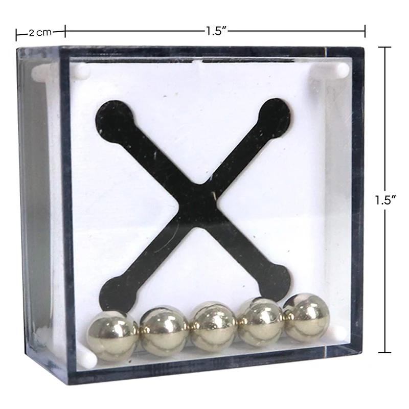 6/12 Balance IQ Party Favor Games Mini Fidget Puzzle Boxes Steel Ball Brain Teaser Educational Gift Toys for Children Adult