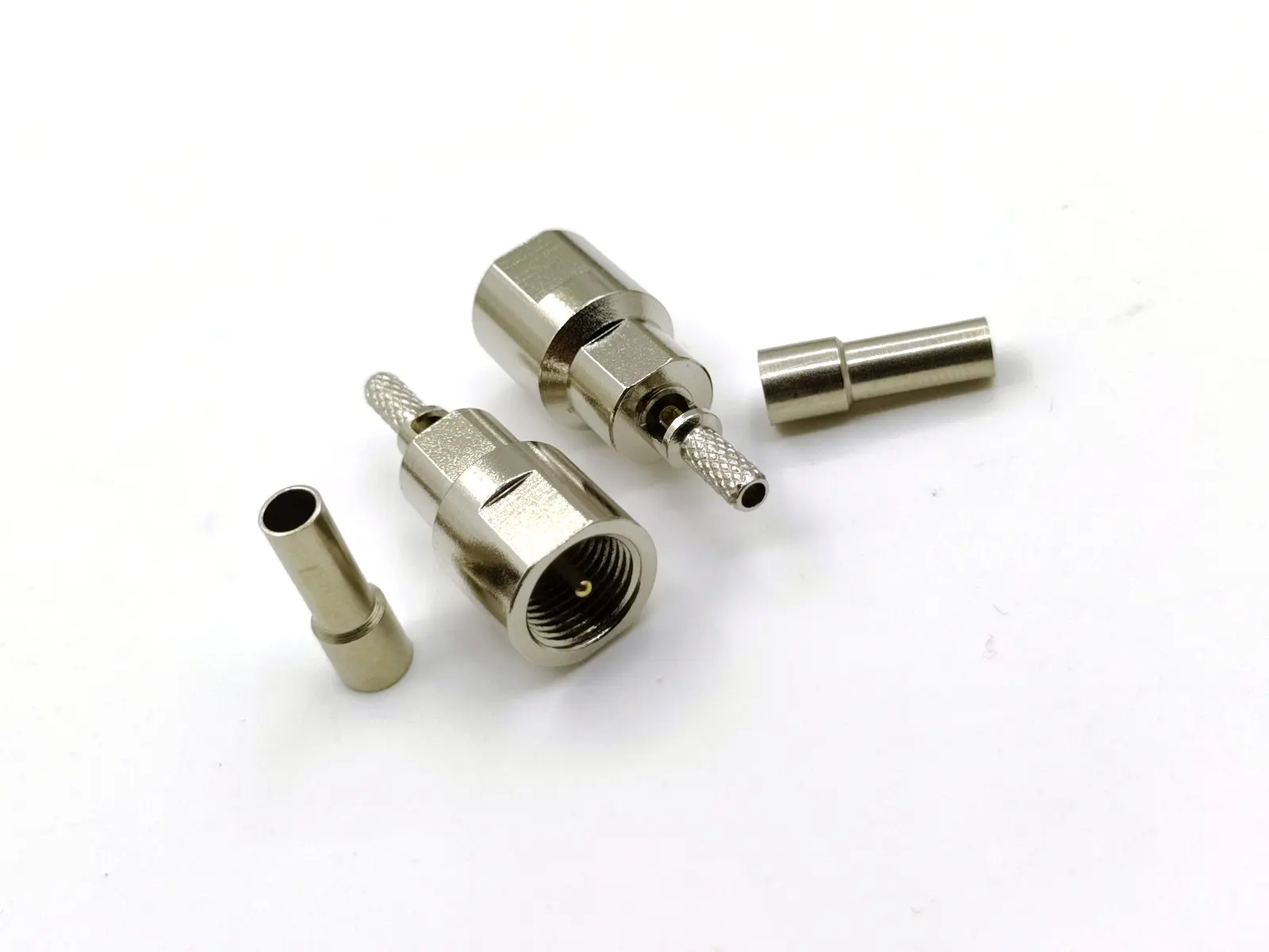 

FME Male plug crimp for RG316 RG174 RG179 LMR100 Cable Straight adapter