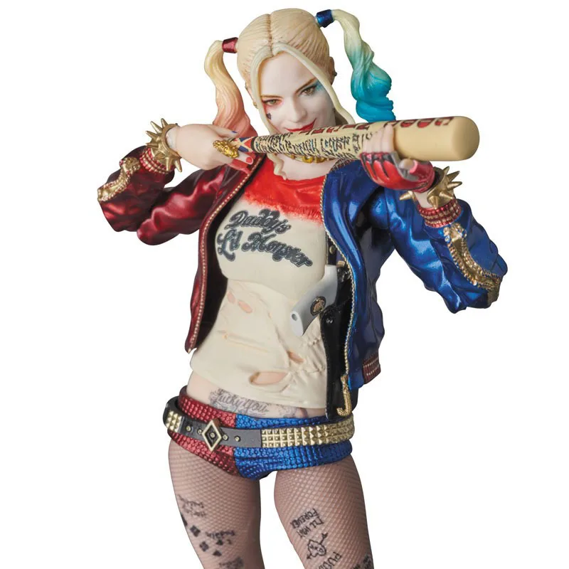 マフェックス No.033 MAFEX HARLEY QUINN(ハーレイ・クイン) SUICIDE SQUAD(スーサイド・スクワッド) 完成品 可動フィギュア メディコム・トイ In Stock 100% Original Medicom Toy MAFEX No.033 Harley Quin